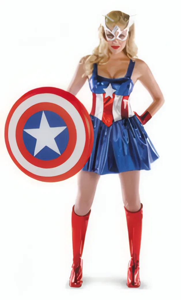 Disfraz de Capitana América